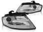 Preview: Xenon Scheinwerfer DRL LED Tagfahrlicht für Audi A4 B8 8K Bj. 08-11 Chrom LTI